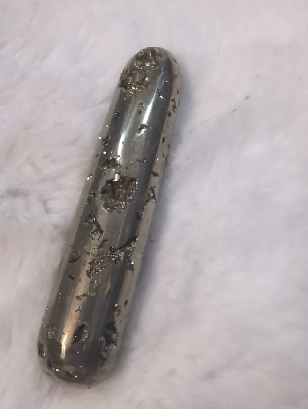 Pyrite Mineral Wand
